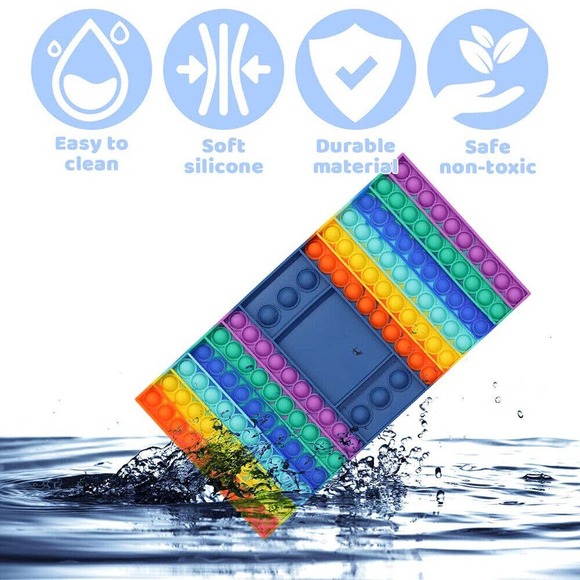 BOGO - Top Trenz XXL Jumbo OMG Pop Fidgety Game Board Great for Travel - Picture 6 of 7